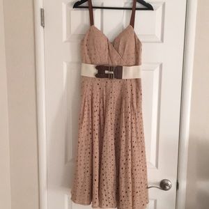 Venus lace eyelet dress